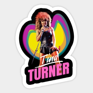 TINA TURNER- 80s Sticker